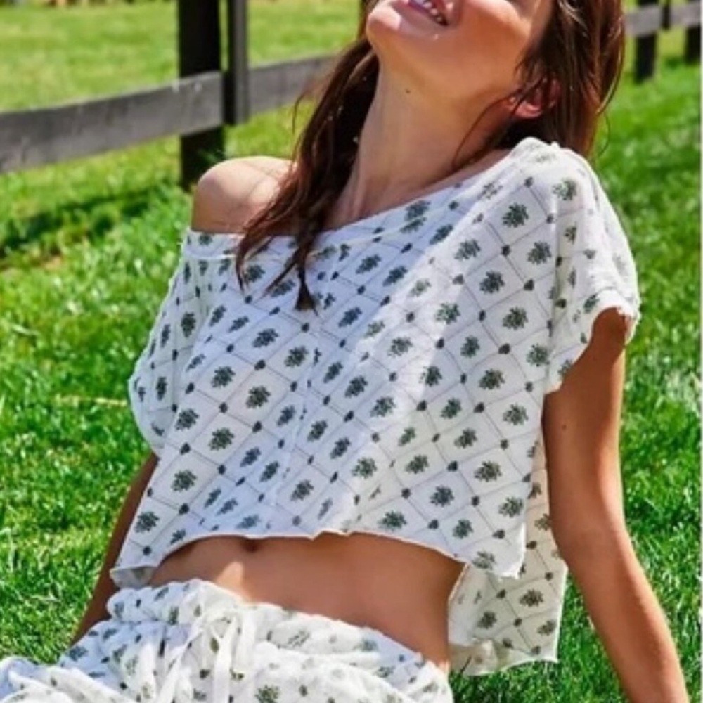 Free People! FP Intimately Organic Cotton Top NWOT!